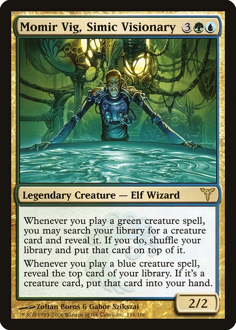 Momir Vig, Simic Visionary - Dissension - R - 118