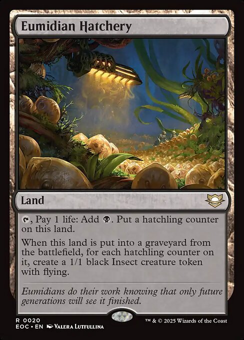 Eumidian Hatchery - Commander: Edge of Eternities - R - 20