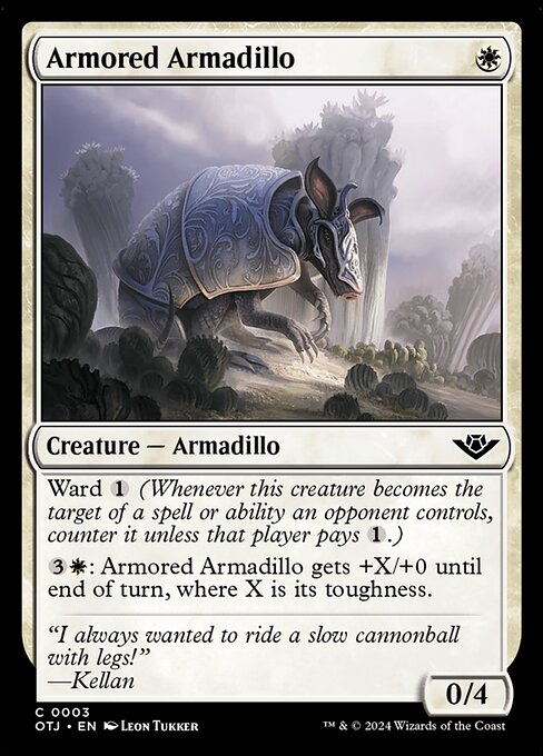 Armored Armadillo - Outlaws of Thunder Junction - C - 3
