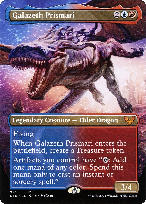 Galazeth Prismari (Borderless) - Strixhaven: School of Mages - M - 281