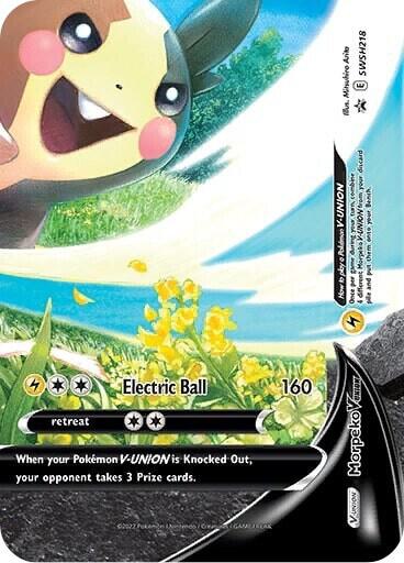 Morpeko V-Union - SWSH218 - SWSH: Sword & Shield Promo Cards - Promo - SWSH218