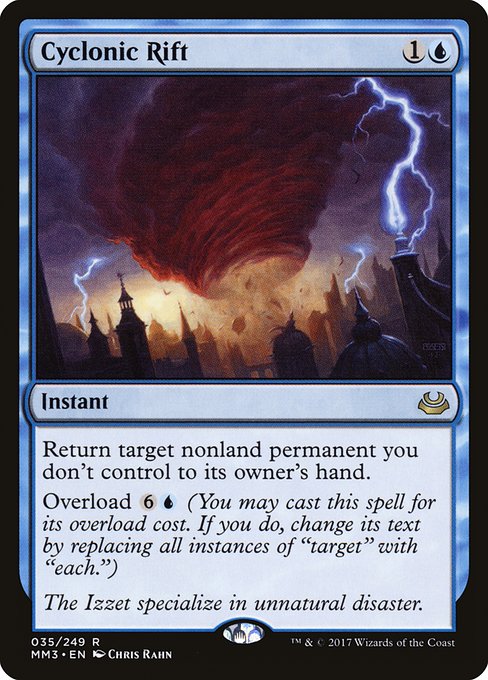 Cyclonic Rift - Modern Masters 2017 - R - 35