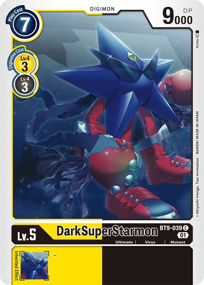 DarkSuperStarmon - X Record - Common - BT9-039 C