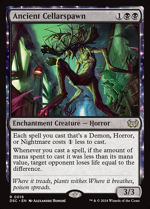 Ancient Cellarspawn - Commander: Duskmourn: House of Horror - R - 16