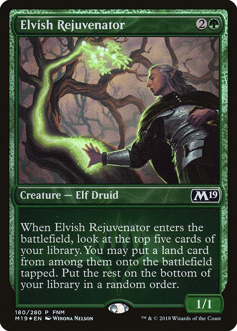 Elvish Rejuvenator - FNM Promos - P - 180