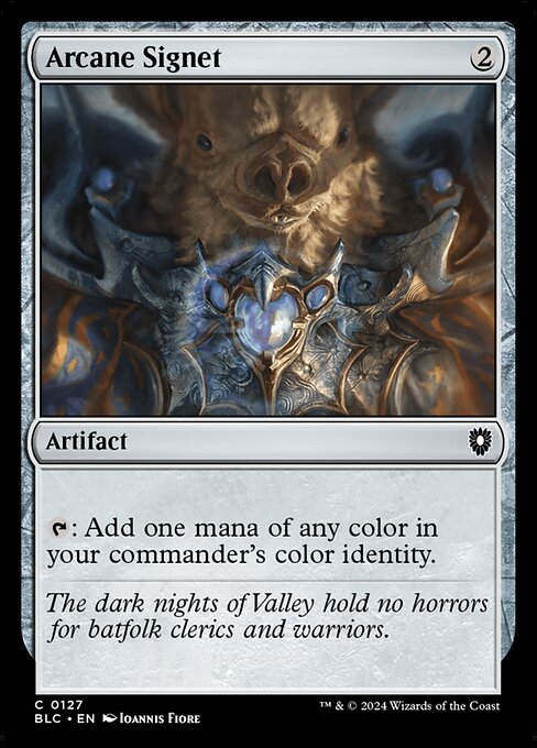 Arcane Signet - Commander: Bloomburrow - C - 127