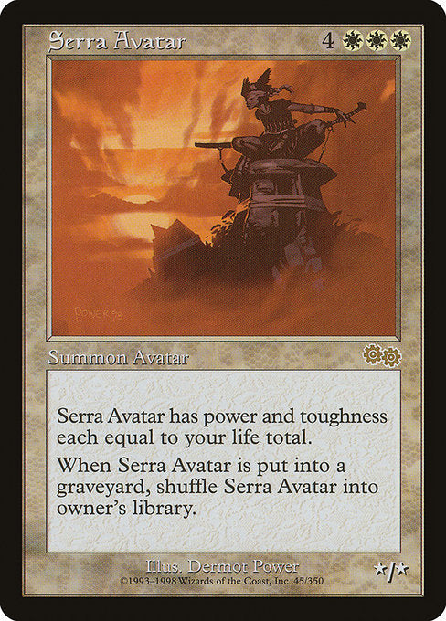 Serra Avatar - Urza's Saga - R - 45