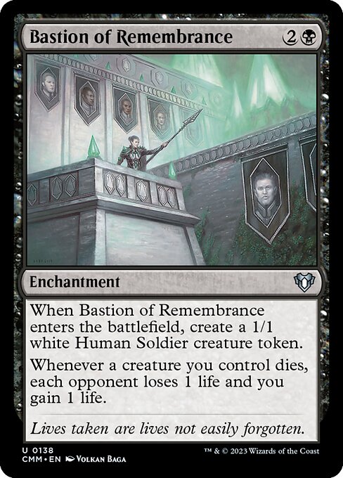 Bastion of Remembrance - Commander Masters - U - 138