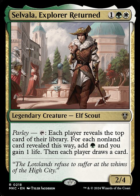 Selvala, Explorer Returned - Commander: Murders at Karlov Manor - R - 218