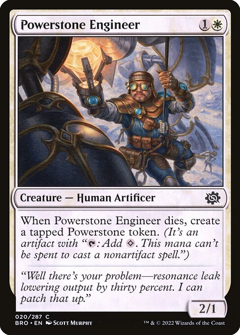Powerstone Engineer - The Brothers' War - C - 20