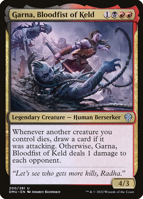 Garna, Bloodfist of Keld - Dominaria United - U - 200