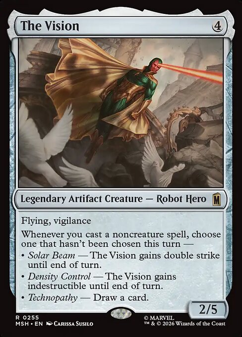 The Vision - Marvel Super Heroes - R - 255