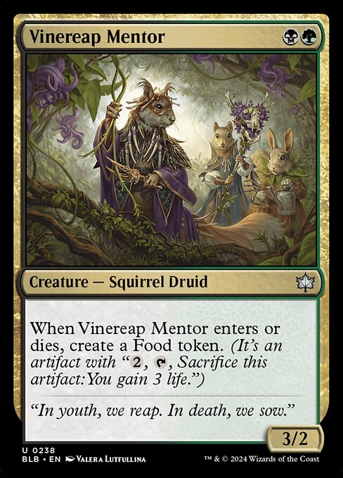 Vinereap Mentor - Bloomburrow - U - 238