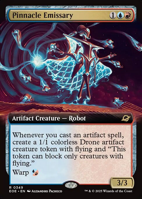 Pinnacle Emissary (Extended Art) - Edge of Eternities - R - 349