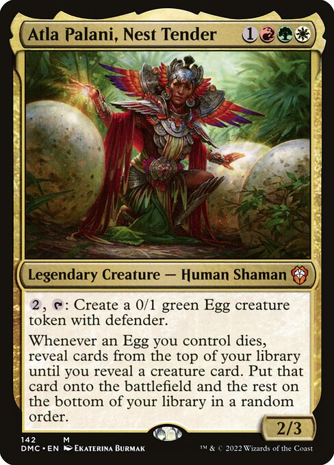 Atla Palani, Nest Tender - Commander: Dominaria United - R - 142