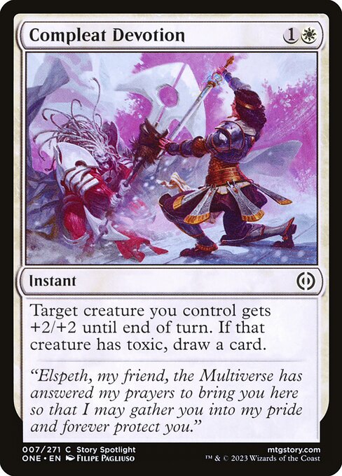 Compleat Devotion - Phyrexia: All Will Be One - C - 7