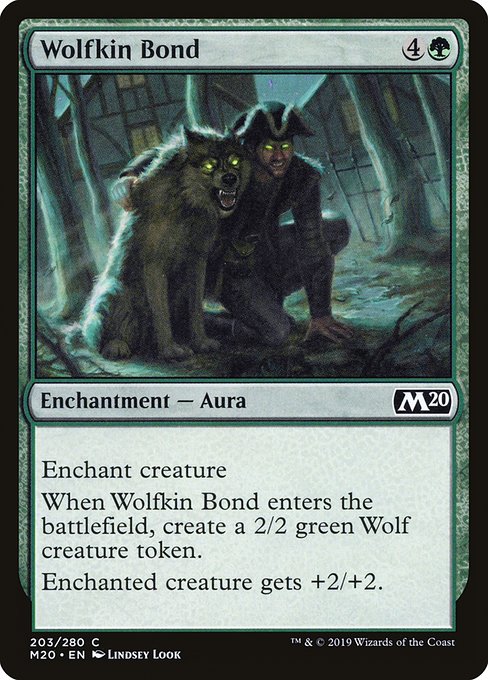 Wolfkin Bond - Core Set 2020 - C - 203