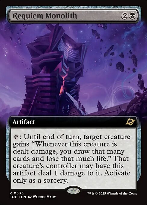 Requiem Monolith (Extended Art) - Edge of Eternities - R - 333