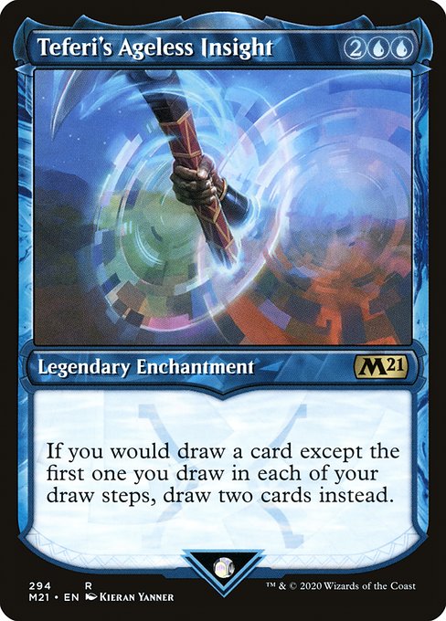 Teferi's Ageless Insight (Showcase) - Core Set 2021 - R - 294