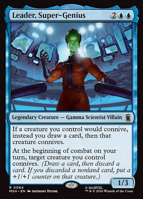 Leader, Super-Genius - Marvel Super Heroes - R - 64