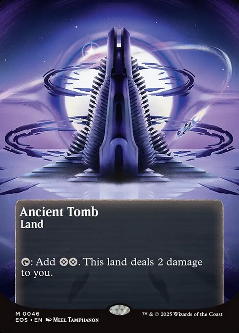 Ancient Tomb (0046) (Borderless) - Edge of Eternities: Stellar Sights - M - 46