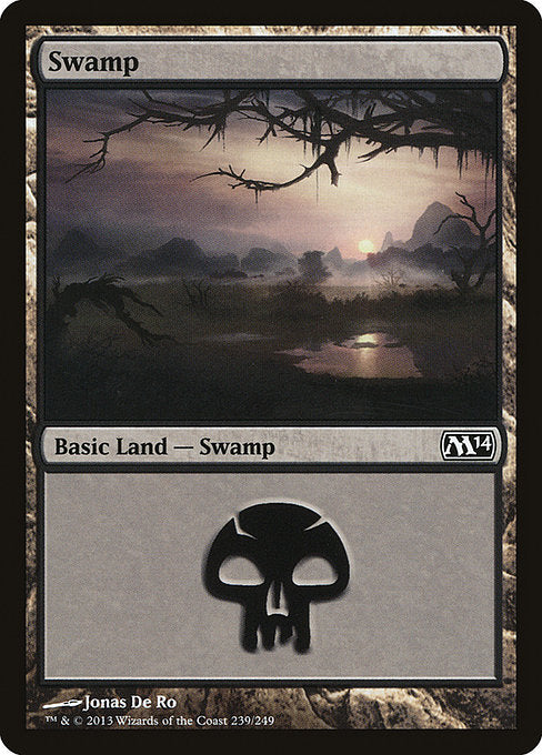 Swamp (239) - Magic 2014 (M14) - L - 239