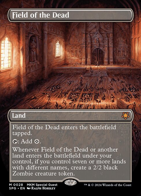 Field of the Dead (Borderless) - Special Guests - M - 28
