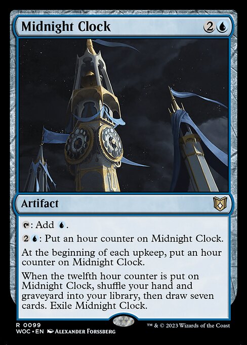 Midnight Clock - Commander: Wilds of Eldraine - R - 99