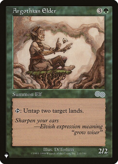 Argothian Elder - The List Reprints - U - 233/350