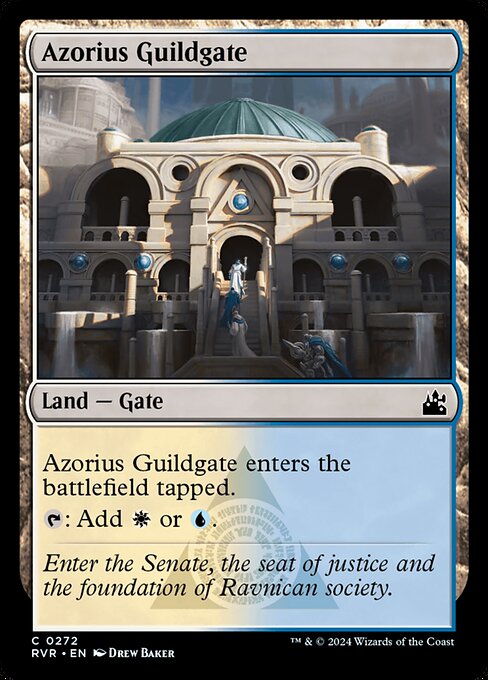 Azorius Guildgate - Ravnica Remastered - C - 272