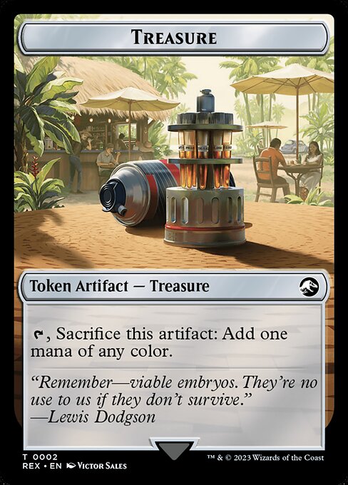 Treasure Token - Universes Beyond: Jurassic World Collection - T - 2