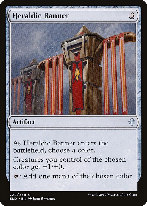 Heraldic Banner - Throne of Eldraine - U - 222