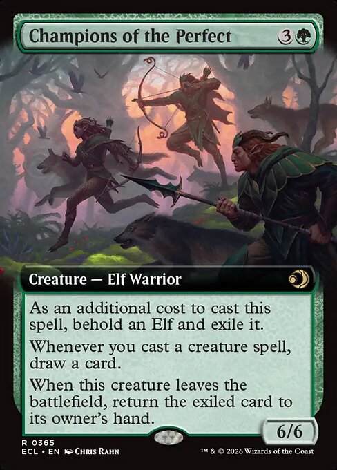 Champions of the Perfect (Extended Art) - Lorwyn Eclipsed - R - 365