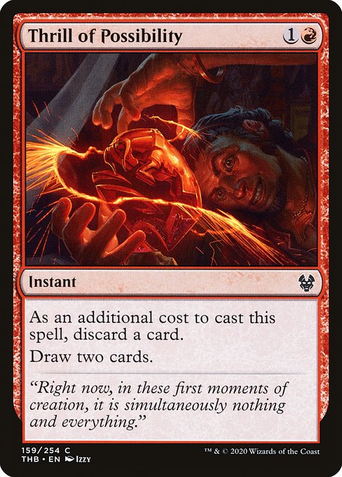 Thrill of Possibility - Theros Beyond Death - C - 159