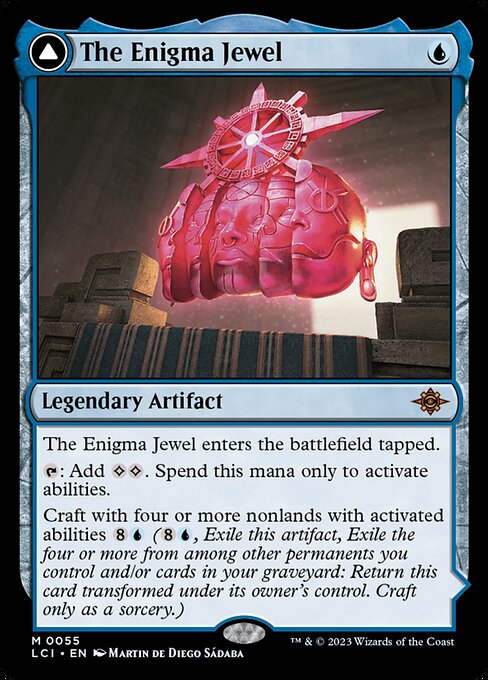 The Enigma Jewel - The Lost Caverns of Ixalan - M - 55