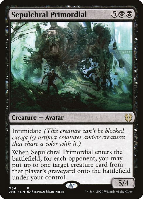Sepulchral Primordial - Commander: Zendikar Rising - R - 54