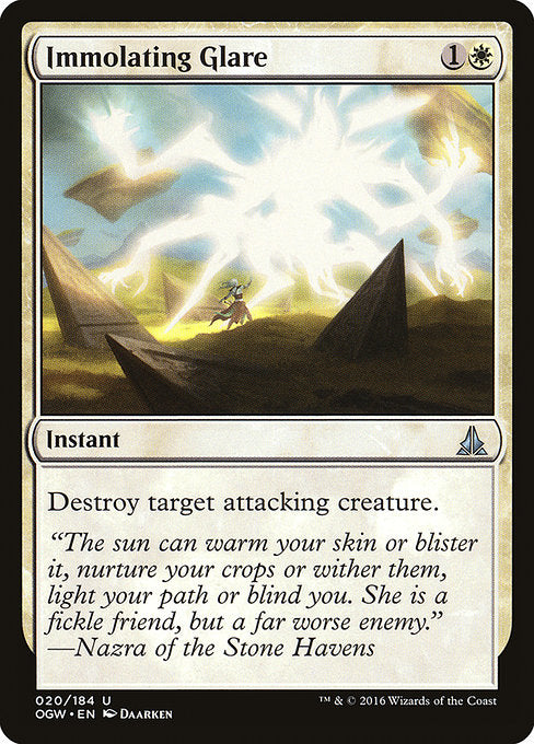 Immolating Glare - Oath of the Gatewatch - U - 20