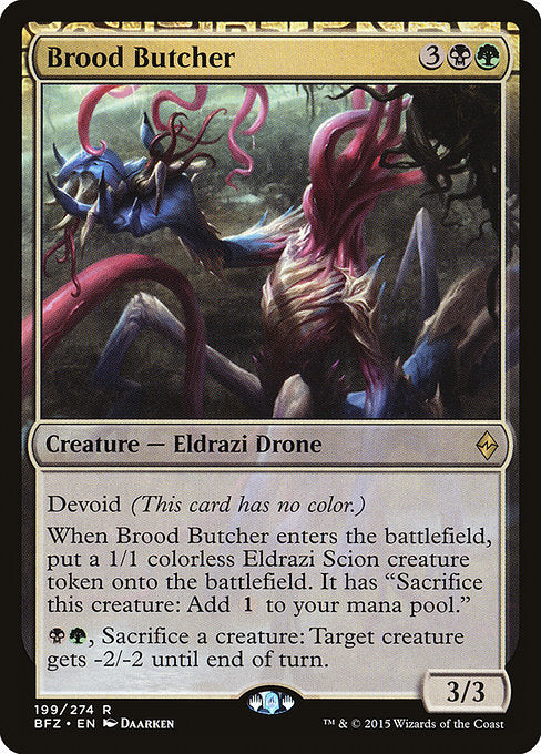 Brood Butcher - Battle for Zendikar - R - 199