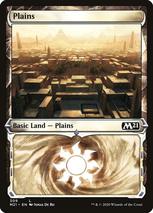 Plains (Showcase) - Core Set 2021 - L - 309