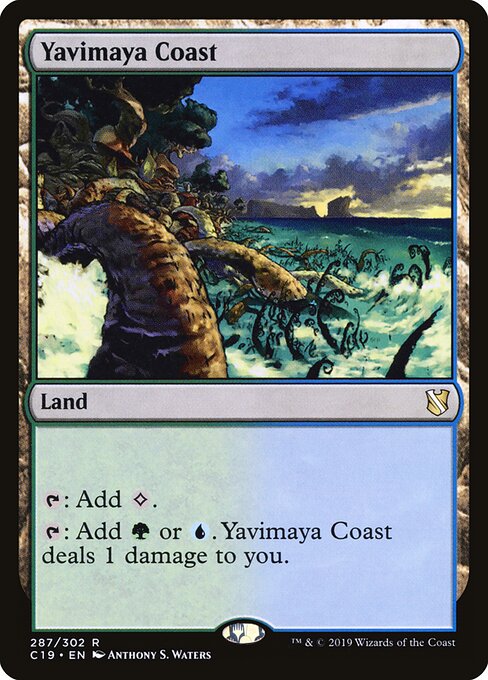Yavimaya Coast - Commander 2019 - R - 287