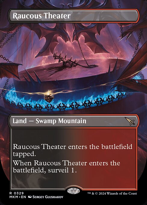 Raucous Theater (Borderless) - Murders at Karlov Manor - R - 329