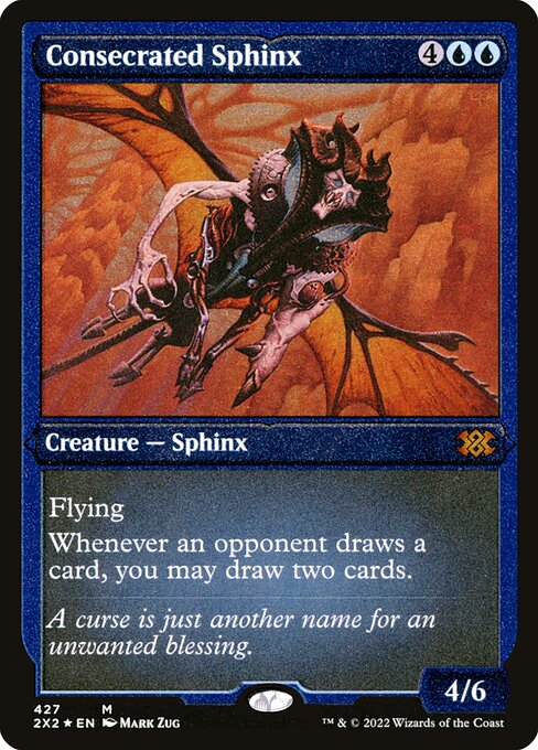Consecrated Sphinx (Foil Etched) - Double Masters 2022 - M - 427