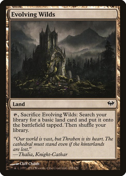 Evolving Wilds - Dark Ascension - C - 155