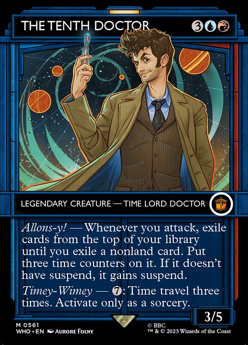 The Tenth Doctor (Showcase) - Universes Beyond: Doctor Who - M - 561