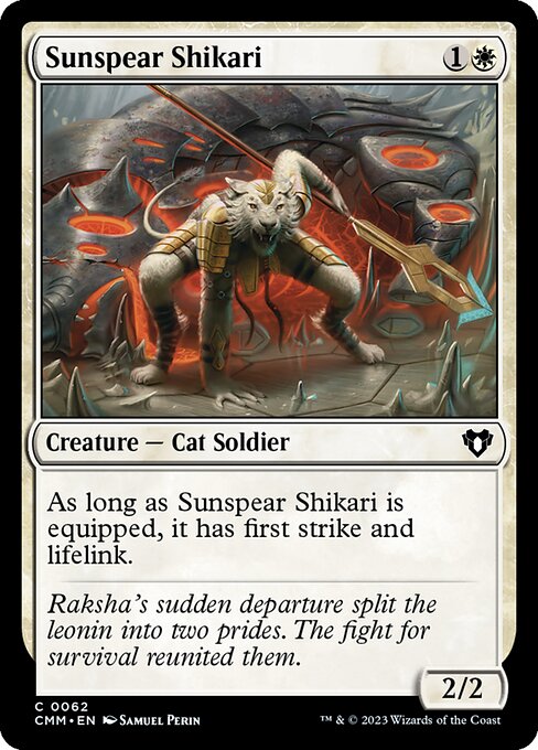 Sunspear Shikari - Commander Masters - C - 62