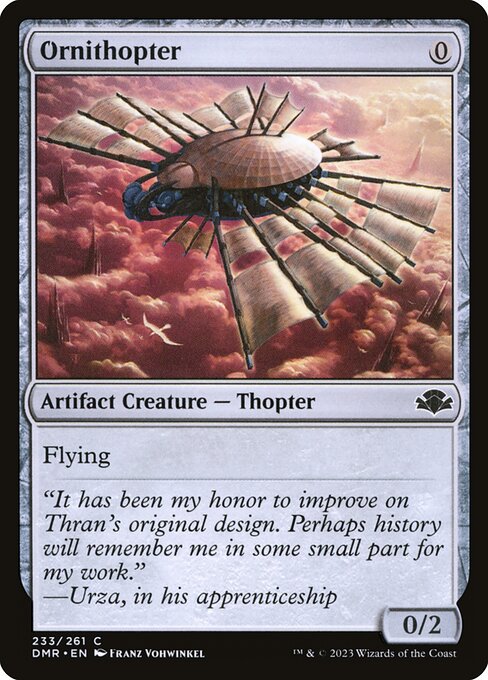 Ornithopter - Dominaria Remastered - C - 233