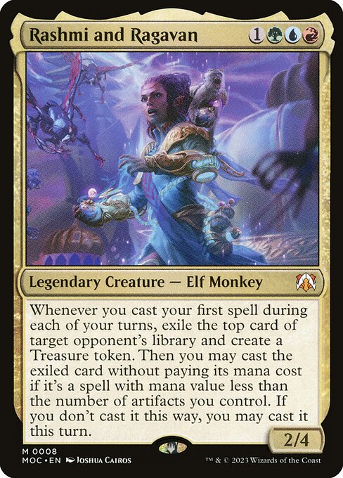 Rashmi and Ragavan - Commander: March of the Machine - M - 8