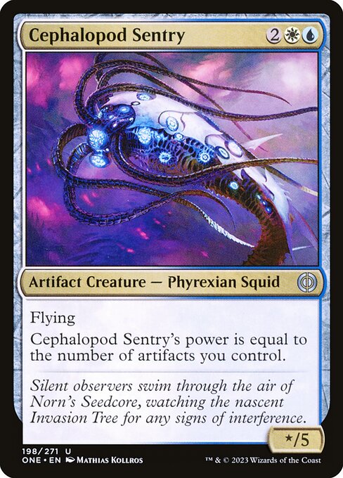 Cephalopod Sentry - Phyrexia: All Will Be One - U - 198