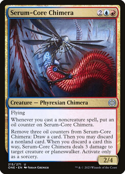 Serum-Core Chimera - Phyrexia: All Will Be One - U - 215