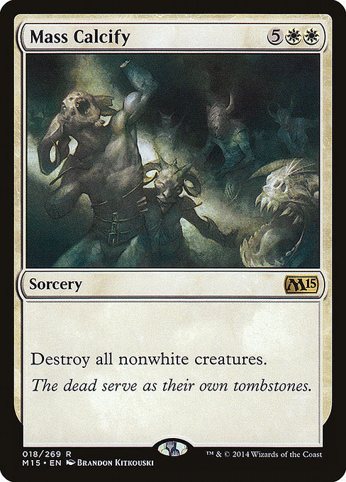 Mass Calcify - Magic 2015 (M15) - R - 18
